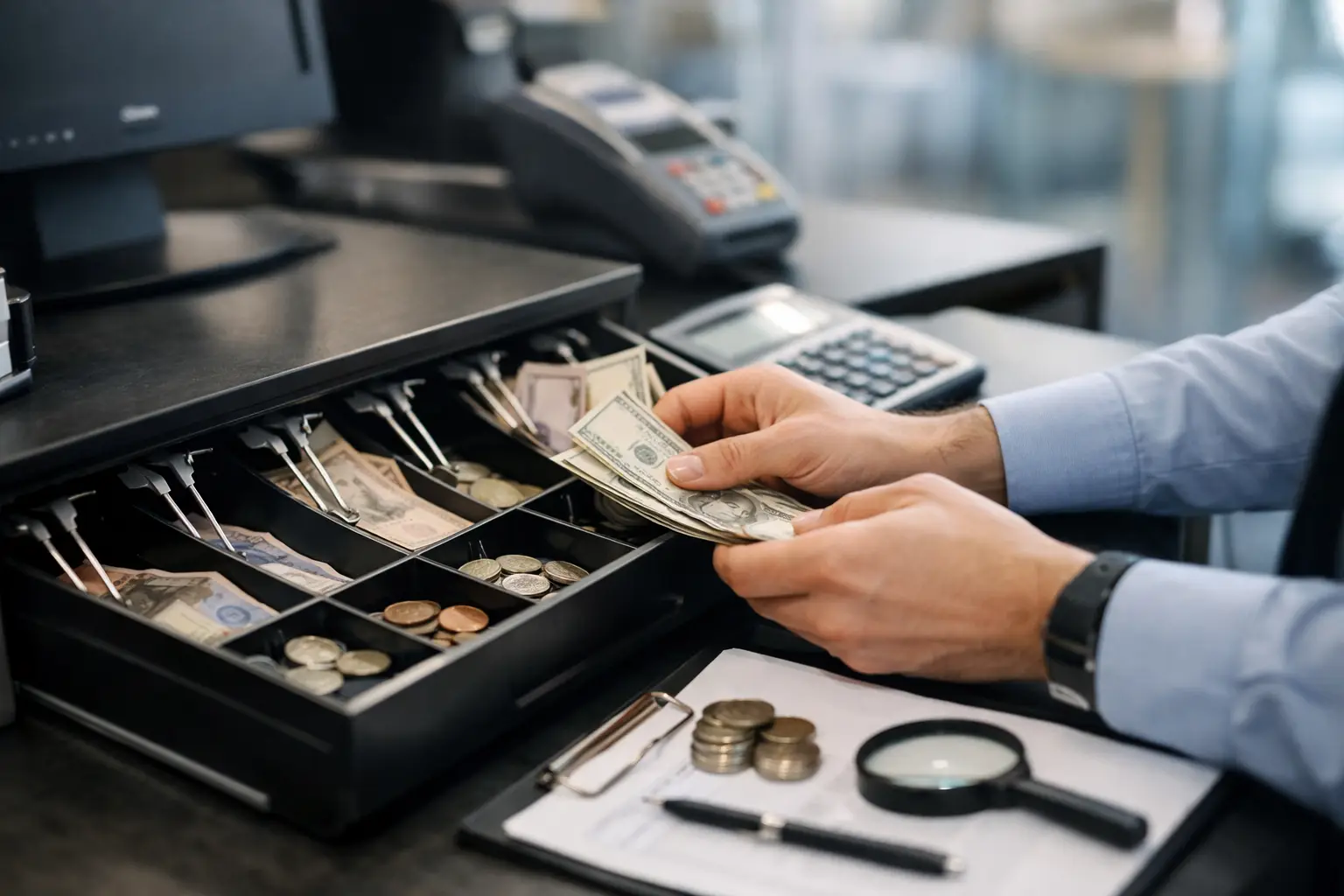 Como controlar quebras de caixa