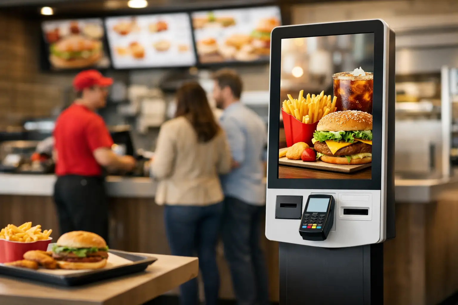 Melhores quiosques para fast food para o seu negócio