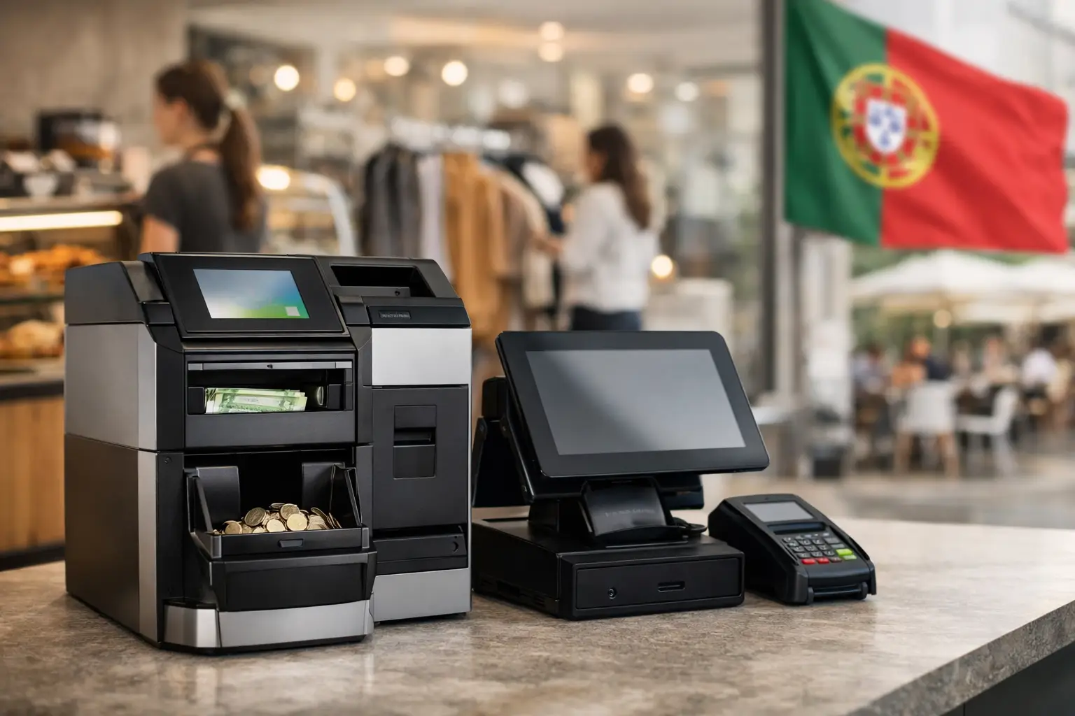Que negócios beneficiam de Cashmatic em Portugal?