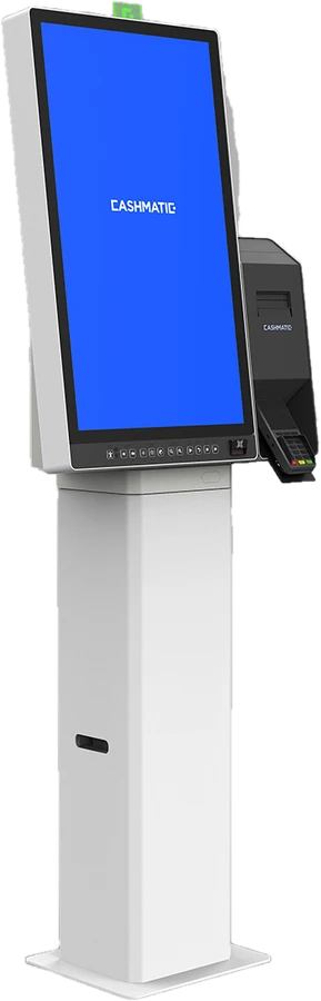 Caixa automática Cashmatic Visualpay 32 self kiosk