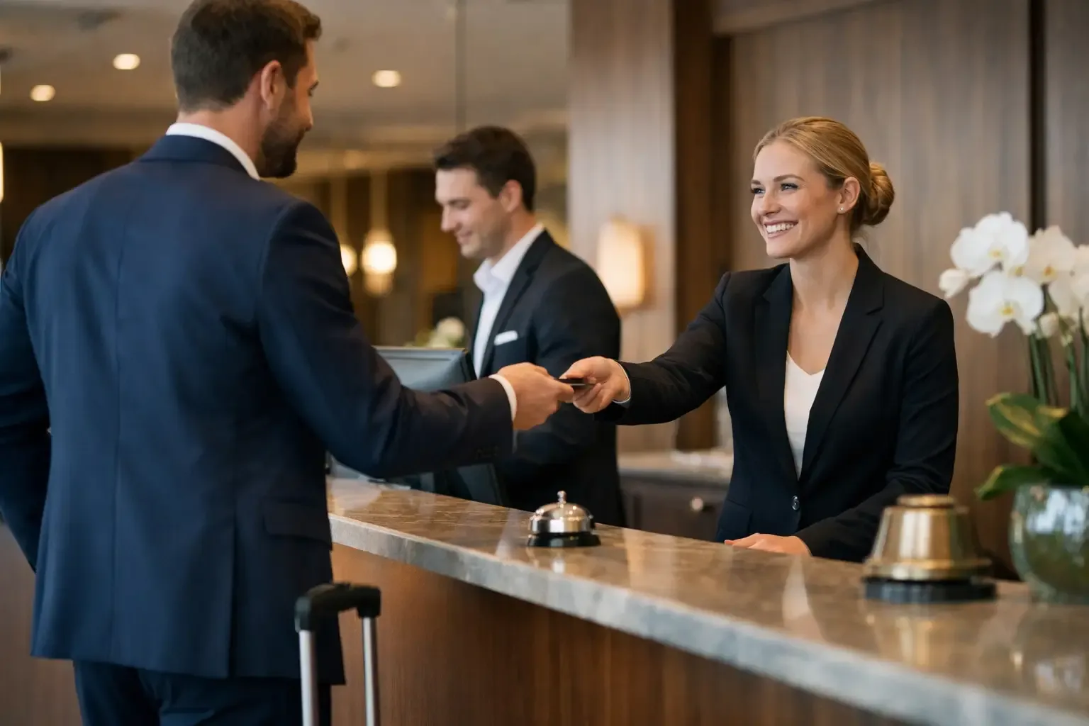 Como melhorar a receção de hotel