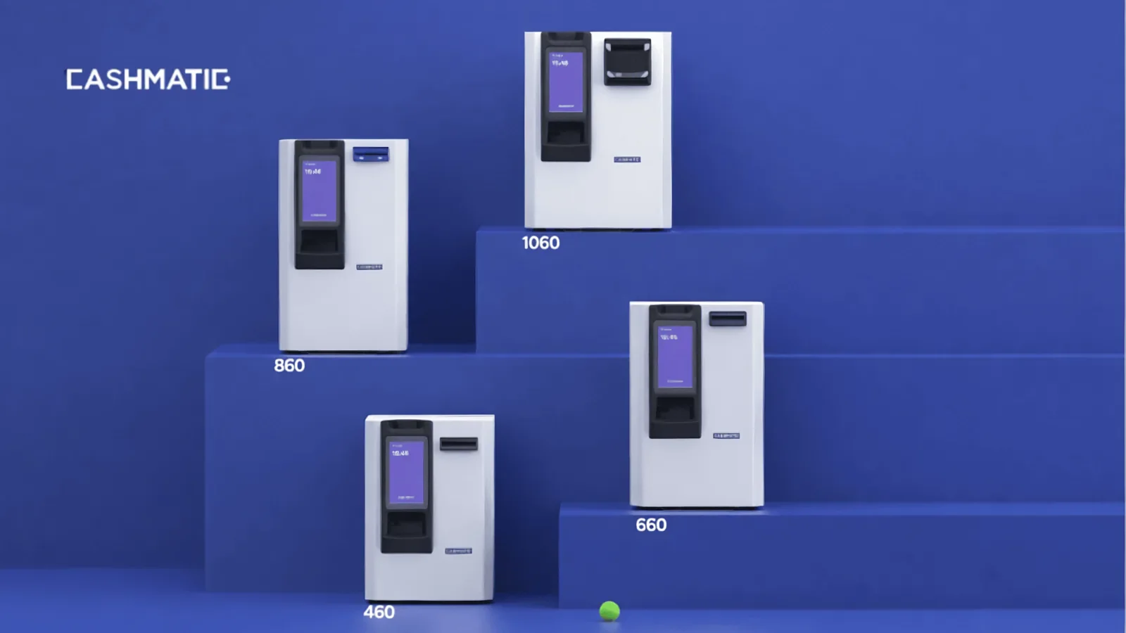 Moedeiros Cashmatic para gestão automática de numerário