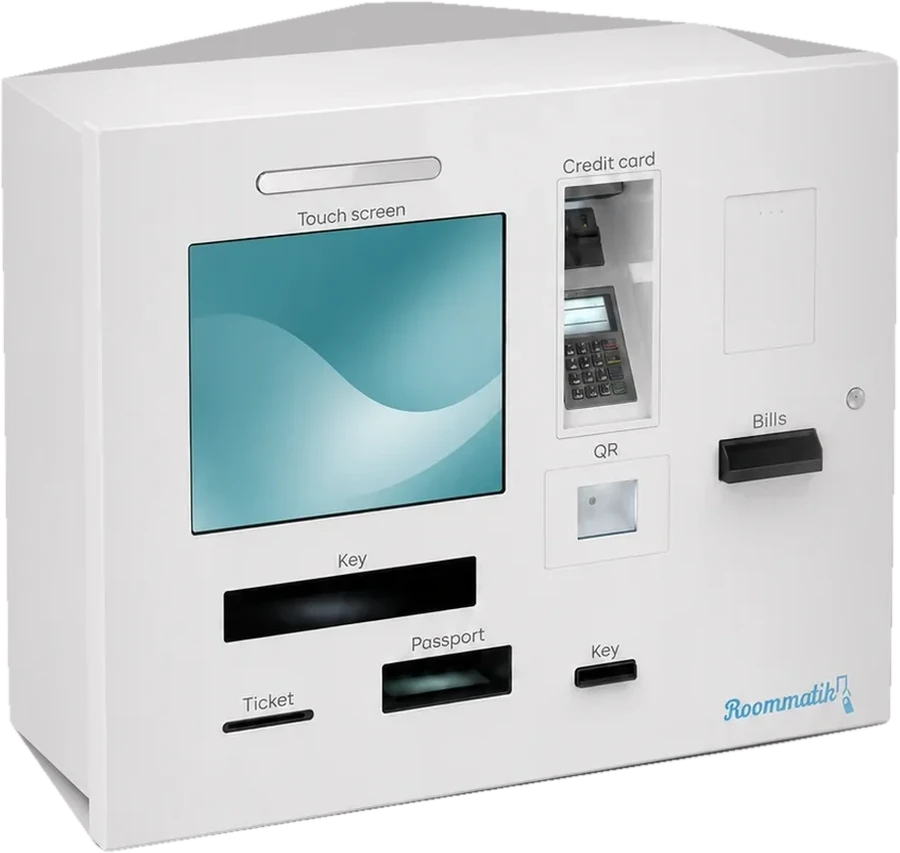 Quiosque de check-in Roommatik M-201