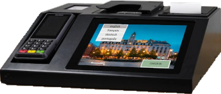 Quiosque de check-in Roommatik S-500