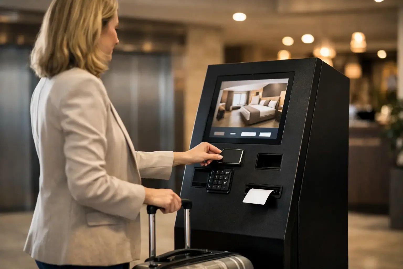Sistema Roommatik Hotel para Check-in Autónomo